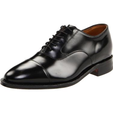 Imagem de Johnston & Murphy Melton Toe masculino | Sapato social formal, Couro de bezerro preto, 40
