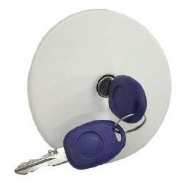 Imagem de Tampa Tanque De Combustível Palio De 1996 Ate 2001 Branco - Embrymagem