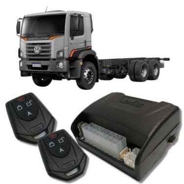Imagem de Alarme caminhões auto 12v e 24v fks fk902 2 controles linha pesada cor