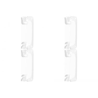 Imagem de Kit C/4 - Placa Pial Pop Branca 4X2 (Cega) Lgp20