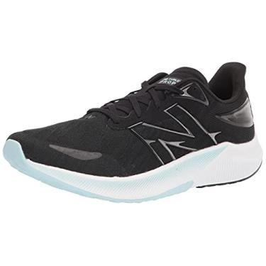 Imagem de New Balance FuelCell Propel V3 Speed Tênis de corrida feminino, Preto/Azul pálido Chill/Branco, 11