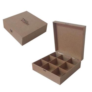 Imagem de Caixa Organizadora Grande para Caixas de chás e Sachês de Café - Café 