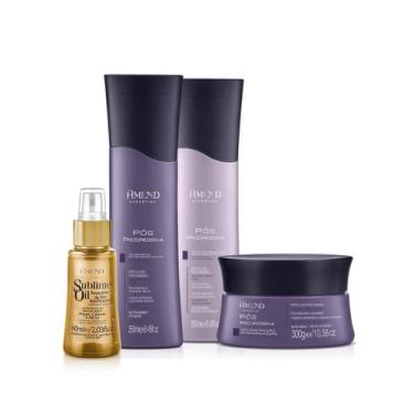 Imagem de Amend Expertise Pós Progressiva Sh 250ml + Cond 250ml + Masc 300ml + S