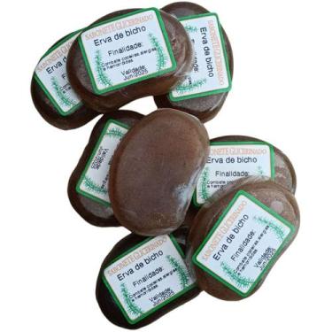 Imagem de 12 sabonete erva de bicho Frescura Natural - 12UND DE SABONETE DE ERVA