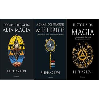 Imagem de Kit Livro Dogma Ritual Alta Magia + História + A Chave - PENSAMENTO