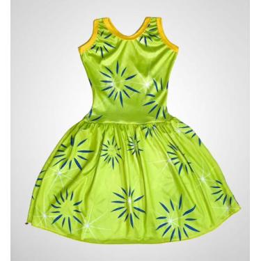 Imagem de Vestido Personagem Alegria Filme Divertidamente 2 Envio Rápido - Ana F