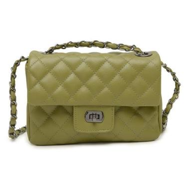 Imagem de Bolsa Feminina Clutch Napa Floater Alice - Miah Flor, Safari, Único
