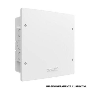 Imagem de Caixa de Passagem Elétrica de Parede Cpt 20 Embutir Embalagem com 8 Un