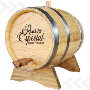 Imagem de Barril Umburana Corote 3 L Para Cachaça Tonel + Gravação - WOOD E-COMM