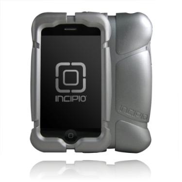 Imagem de Incipio Capa de silicone para iPhone 3G/3GS LAB Series Hero dermaSHOT - Silver Ice