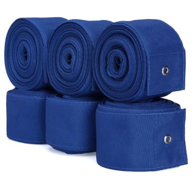 Imagem de Marcação para Futvolei Master 9X18 Mts de Poliéster Azul com Fixadores