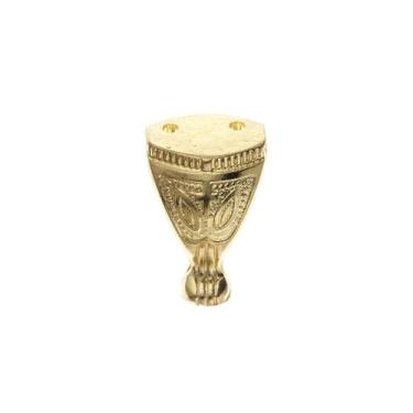 Imagem de Kit 4 Pezinhos Base Reta Decoração Artesanato Mdf Bandejas Caixas - Me