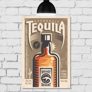 Imagem de Placa Decorativa MDF Tequila 30x40 - Quartinhos