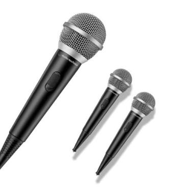 Imagem de 3x Microfone Audio-Technica ATR1200x Unidirecional Dinâmico P2