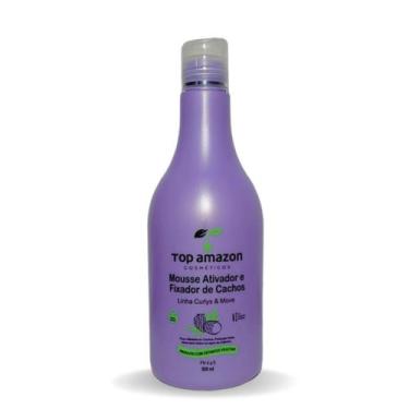 Imagem de Mousse Ativador e Fixador de Cachos 500 ml - Top Amazon Cosméticos - T