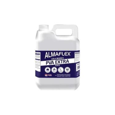 Imagem de Cola Branca PVA Extra Forte Almaflex 5Kg - Almata - ALMASUPER