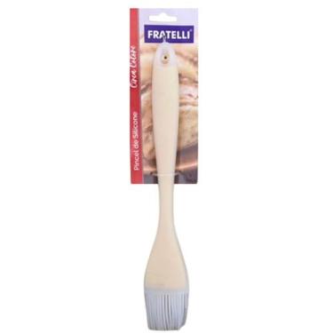 Imagem de Pincel De Silicone Circa Colore 25,5cm Fratelli, Bege