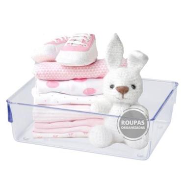 Imagem de Organizador Closet Transparente Acrilico Calcinhas Meias - Plastutti