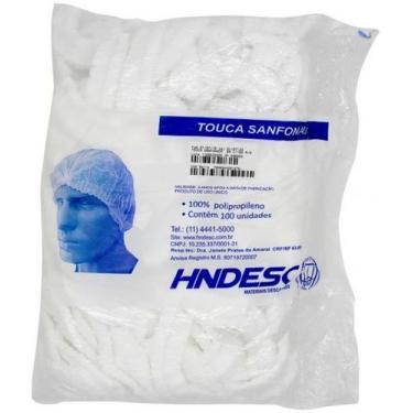 Imagem de Touca Sanfonada  Descartavel HNDESC branca