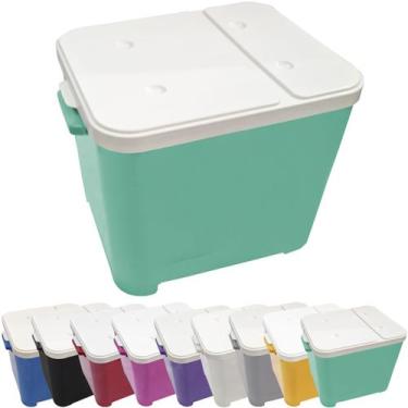 Imagem de Container Porta Ração Canister Plástico com Tampa Protege Conserva Fur