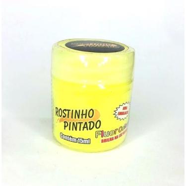 Imagem de Tinta liquida para pintura facial 15 ml Rostinho Pintado, 15ml 