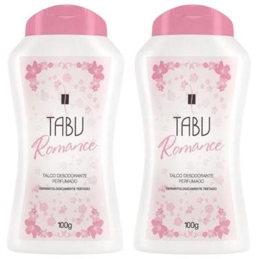 Imagem de Kit 2 Talco Desodorante Perfumado Tabu Romance 100G - Dana - Dana Cosm