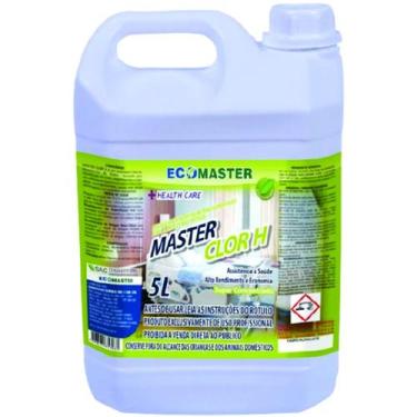 Imagem de Master Clor H 5L - Desinfetante Potente com Cloro Ativo - Ecomaster