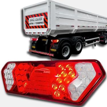 Imagem de Lanterna Traseira Caminhao Carreta Guerra Asx DIREITA