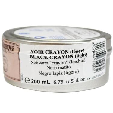 Imagem de Tinta Preta Crayon Litogravura 200ml Charbonnel