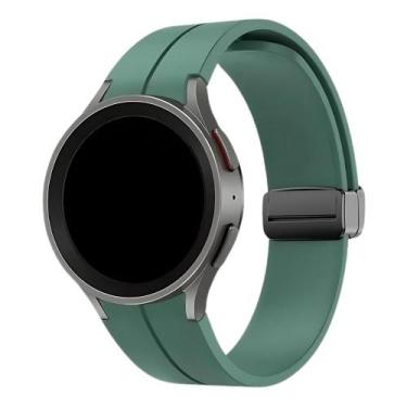 Imagem de Pulseira Poolsy Paces Compatível Com Galaxy Watch 4, 5, 6, Verde