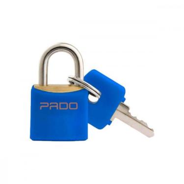 Imagem de Cadeado Pado Color 20 Azul - pado cadeados