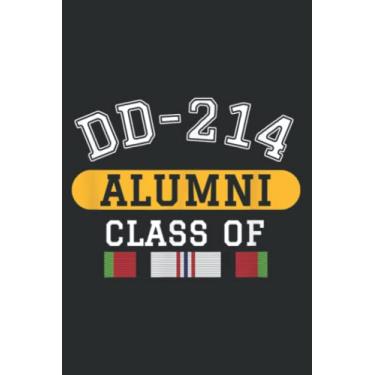 Imagem de Dd-214 Alumni Class of Oef Afghanistan Veteran Pride: Ruled Notebook/Journal - Lined Journal with Matte Finish Cover, 6" x 9", Perfect for School, Office & Home