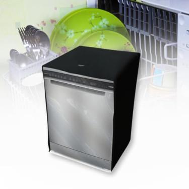 Imagem de CAPA PARA LAVA LOUÇAS BRASTEMP 15 SERVIÇOS BFL6 TRANSPARENTE (Preto)