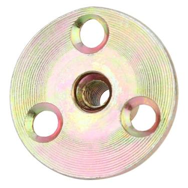 Imagem de Fixação Baixa Redonda da Mobília da Porca da Flange 3 do Furo Galvanizado da Porca do Ferro T (M6)