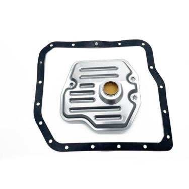 Imagem de Mteycei U140E U140F U240E U241E Kit de junta de panela de óleo de filtro de transmissão automática compatível com Toyota Camry Celica Highlander Matrix Solara Substituição para Lexus ES300 RX300 TC XB