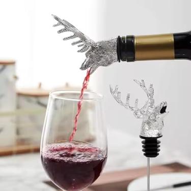 Imagem de Acessórios Alce Dosador de Bebidas Bartender de Aço, Fabricação Caseira e Vinhos de Champanhes, Fonte de Refrigerante de Licor Térmica