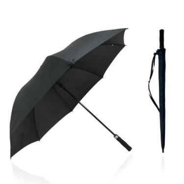 Imagem de GUARDA CHUVA PORTARIA FIBRA DE VIDRO  UNISSEX  AUTOMÁTICO ARMAÇÃO RESI