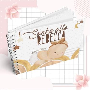 Imagem de Livro do Bebê MENINA para acompanhar da gestação aos 5 anos - GuttiPri