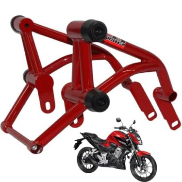 Imagem de Protetor Stunt Race CB 300F TWISTER Slider de proteção motor e carenagem Stunt Cage 2023 em diante (VERMELHO)