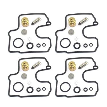 Imagem de Para XVZ1300 XVZ13 XVZ 1300 13 kit de reparo de carburador de motocicleta, assento de válvula de agulha, junta de agulha flutuante
