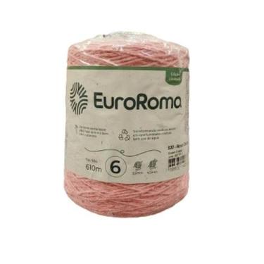 Imagem de Barbante EuroRoma Rosa Chiclet Nº 6 (610 Metros)