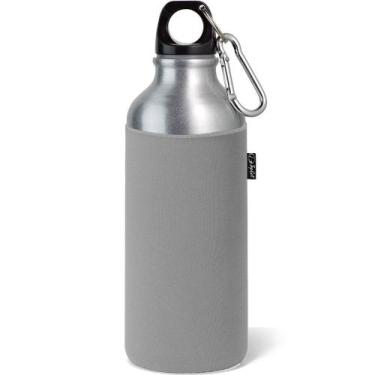 Imagem de Garrafa Squeeze Sport 500 ml com Luva Térmica TopGet, Cinza
