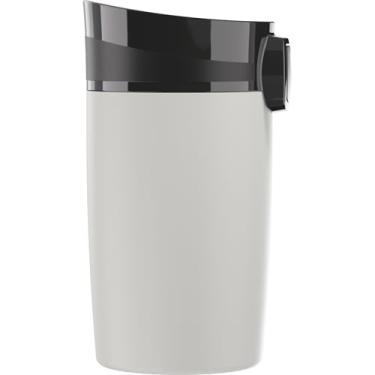 Imagem de SIGG Caneca de café com isolamento Miracle Milky White (255 g), caneca de café isolada e sem poluentes, térmica de aço inoxidável à prova de vazamento