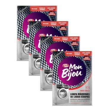 Imagem de Mon Bijou Limpa Máquinas de Lavar Roupas - 80g -  4 unidades - Bombril