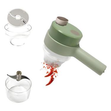 Imagem de Martelo Processador de Alimentos Elétrico para Triturar Frutas Legumes