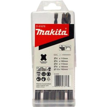Imagem de Jogo de brocas sds-plus c/ 5 pcs - d-61678 - makita