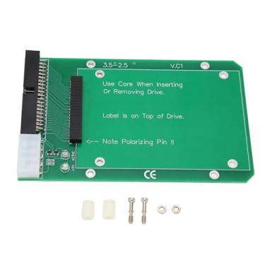 Imagem de QANYEGN Adaptador IDE de 2,5 pol. para 3,5 pol., Conversor de cartão SATA HDD SDD 44Pin IDE de transferência segura PCB Adaptador de disco rígido Conversor de cartão para PC