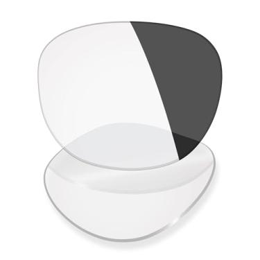 Imagem de Mryok Lentes de substituição UV400 compatíveis com Ray-Ban RB4140 49 mm - Eclipse Grey Photochromic