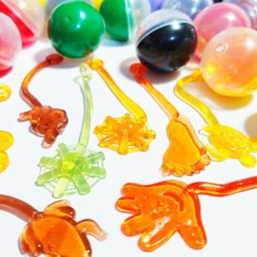 Imagem de Kit de 50 Geleca Gruda na Parede - Brinquedo Infantil Colorido e Divertido para Festas e Lembranças Surpresa