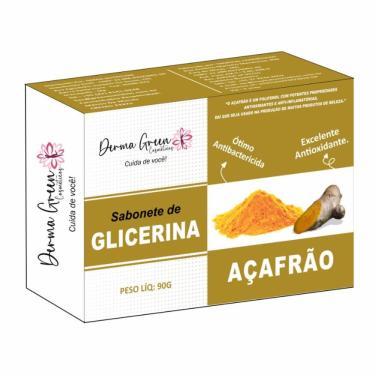 Imagem de Sabonete de açafrão 90G derma green cosméticos